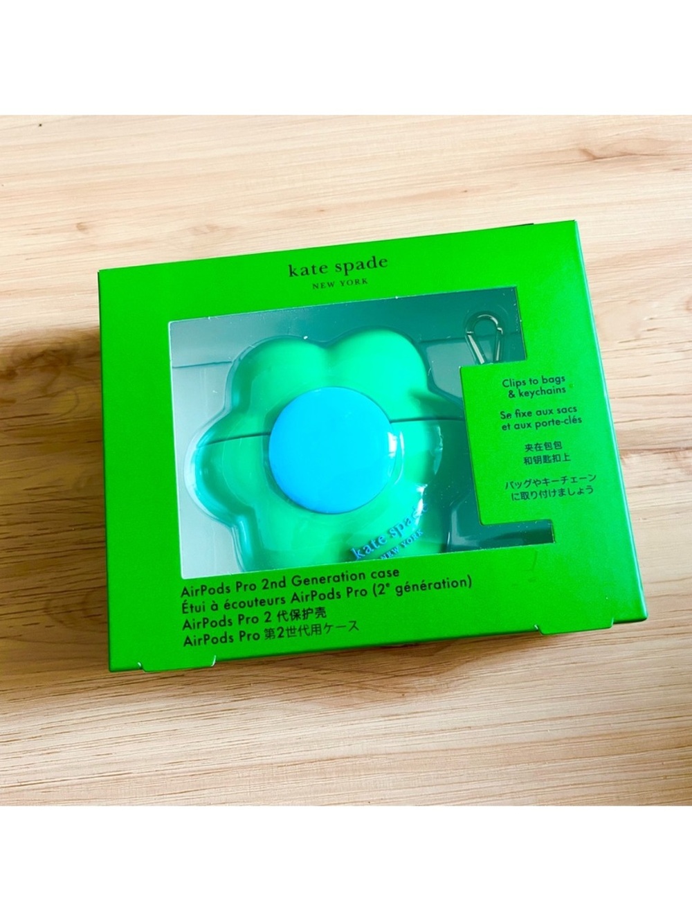 Kate Spade Silicone Flower Airpods Pro Gen 2 Case # KK699 - Picture 5 of 5